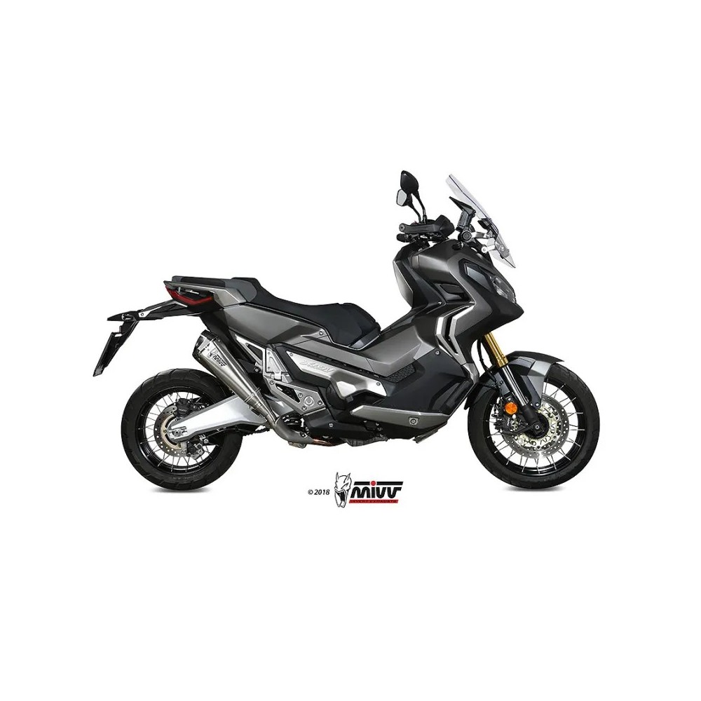 Mivv Slip-On Delta Race St. Steel Honda X-ADV 750 17-25