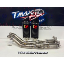 Akrapovic carbon evolution full titanio t max 17-25