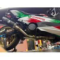 Akrapovic carbon evolution full titanio t max 17-25