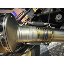 Akrapovic carbon evolution full titanio t max 17-25
