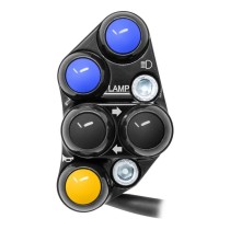 Interruptor de manillar izquierdo JetPrime  Yamaha Tmax 530 2012-2016