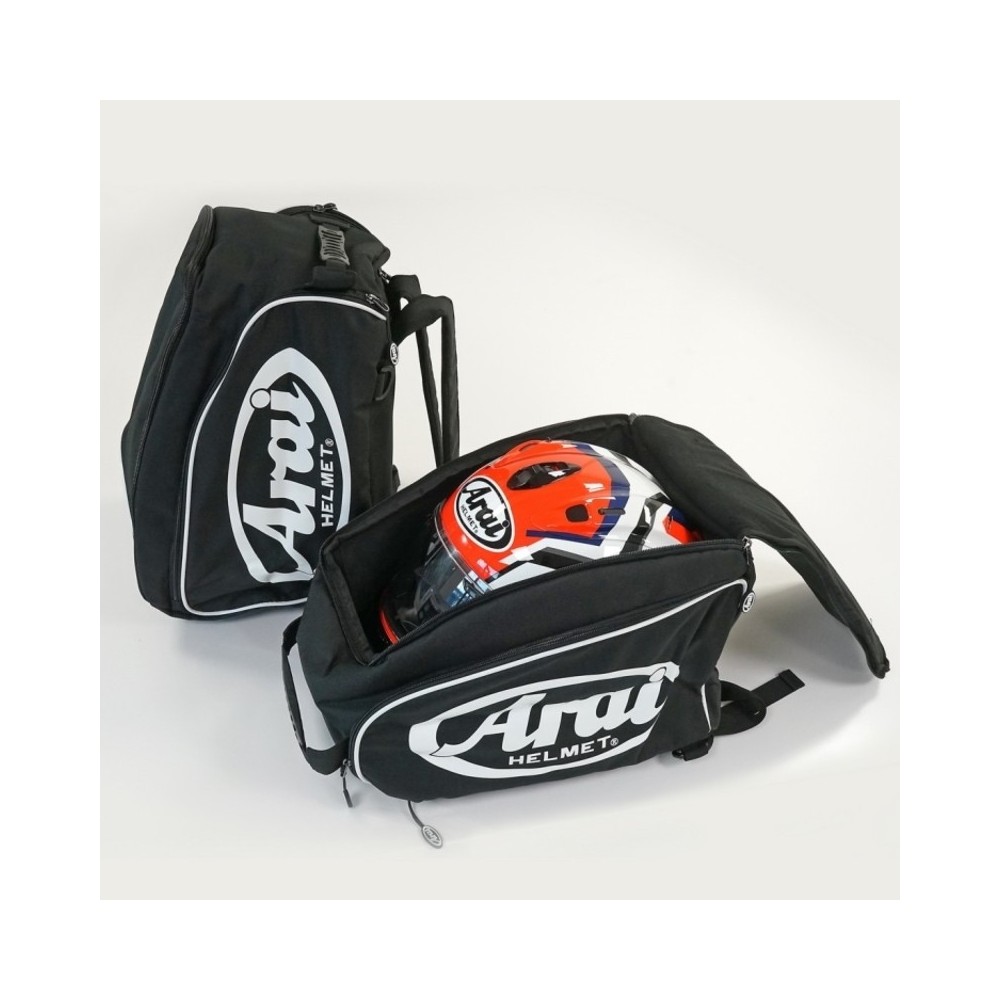 MOCHILA TEXTIL PARA CASCOS ARAI