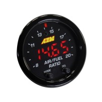 Medidor de relación aire/combustible de banda ancha UEGO serie X de AEM