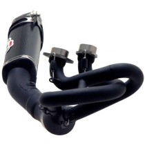 Termignoni Silencioso Relevance Carbono Yamaha T MAX 530 2012-16 (colectores negros)