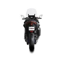 Mivv Escape Completo 2x1 OVAL BLACK con Tapa de Carbono YAMAHA T-MAX 560 2025-26 (+CAT)