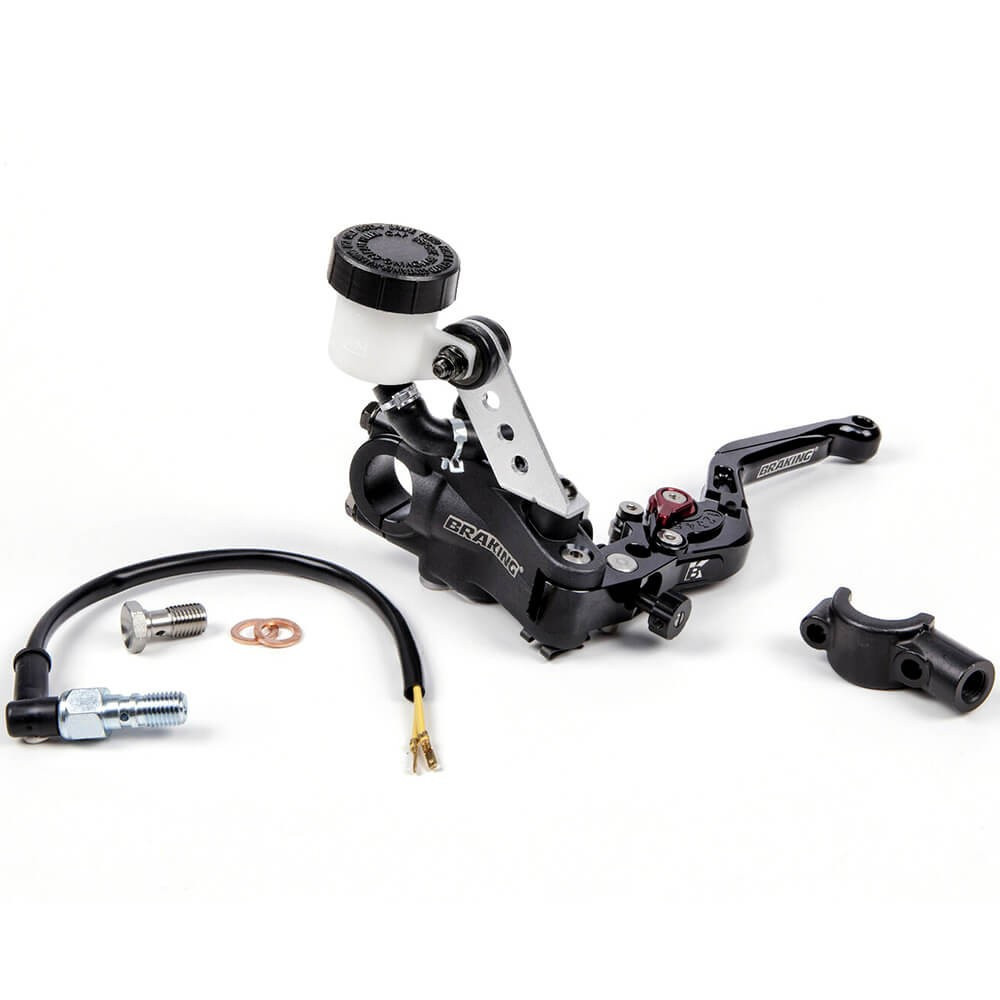 Braking Bomba de Freno Trasero Radial Ø16 con Kit de Montaje