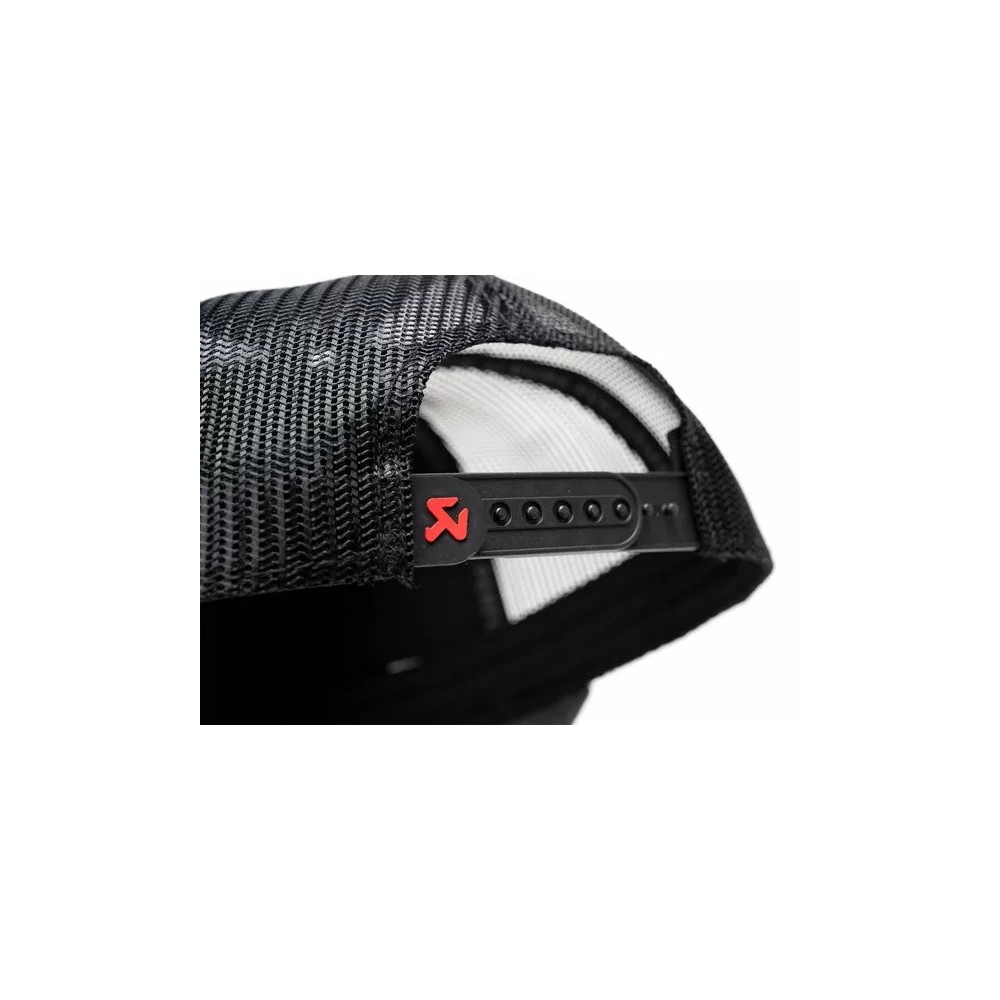 Gorra trucker con logo Akrapovic