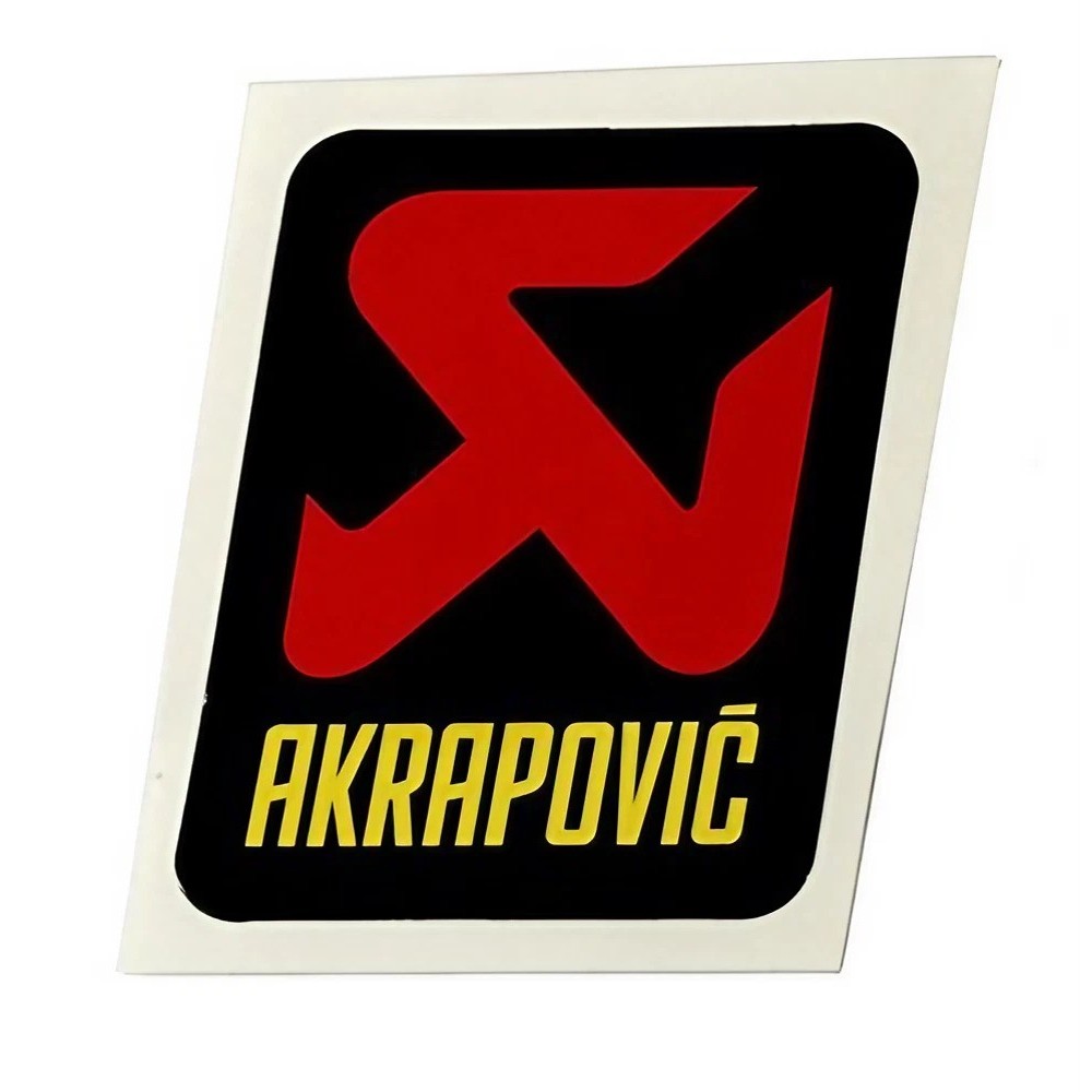 Adhesivo akrapovic  anticalorico 57 x 60 mm