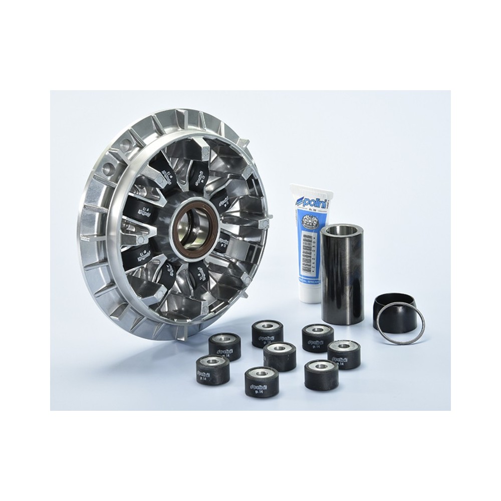 Variador Hi-Speed Polini, 8 rodillos Yamaha T-max 530-560