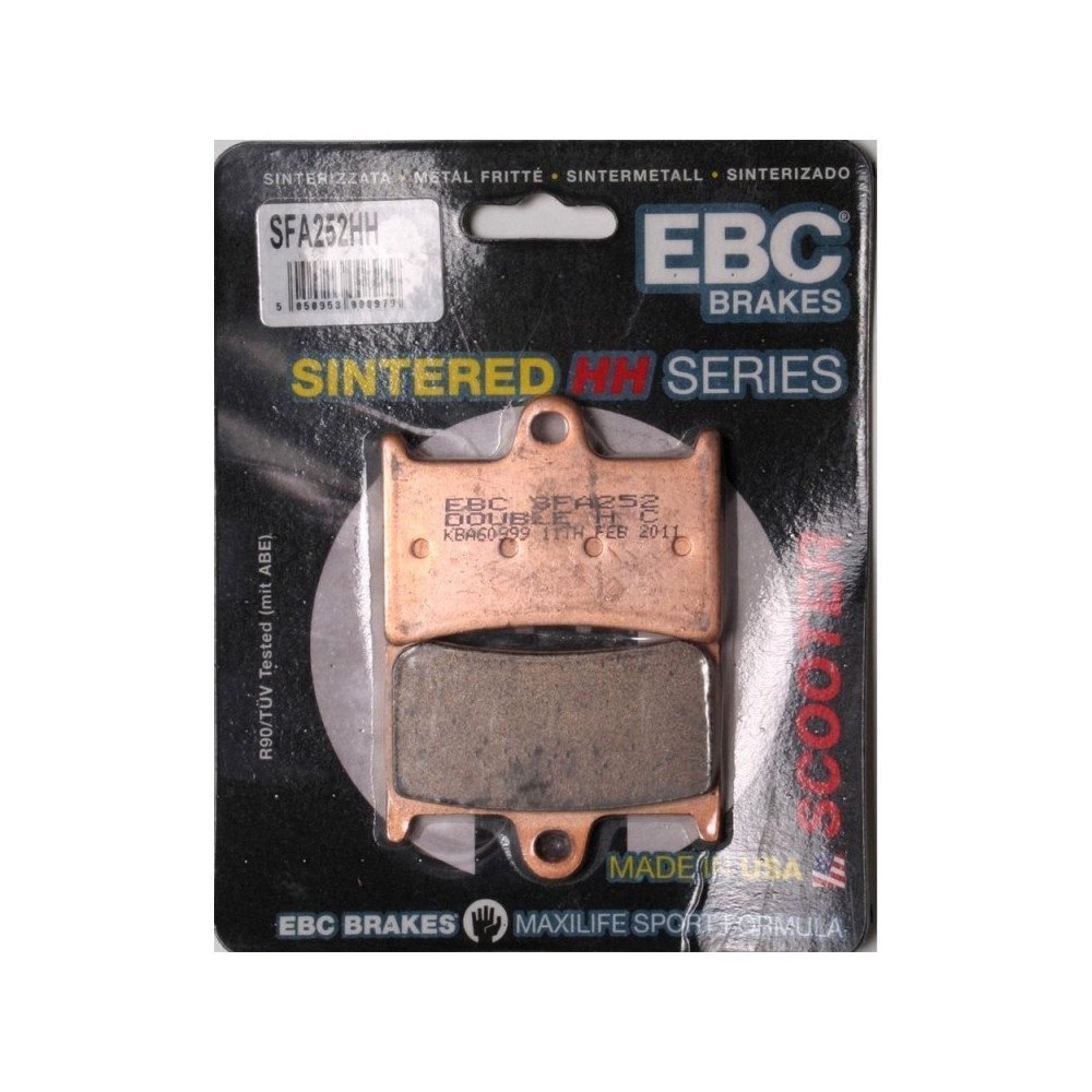 Pastillas de freno sinterizadas ebc hh yamaha tmax 500-530-560