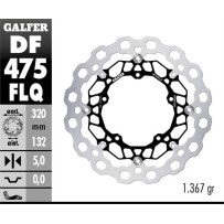 KITS GALFER CUBIC  YAMAHA T-MAX 530-560 320MM
